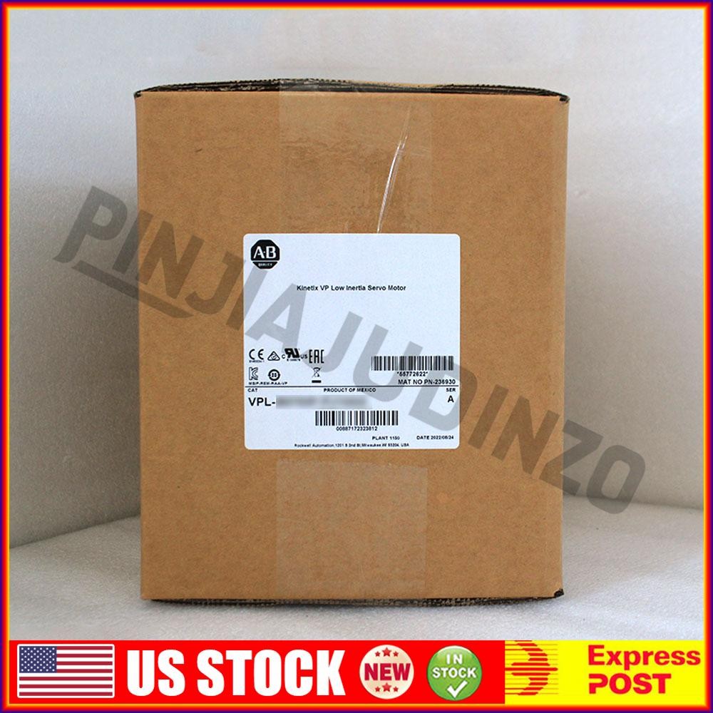 Allen Bradley VPL-B1306C-PJ12AA Servo Motor New VPL B1306C PJ12AA Fast Shipping