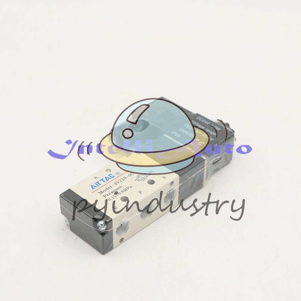 1Pcs  New 4V210-06 Airtac Solenoid Valve 24VDC -