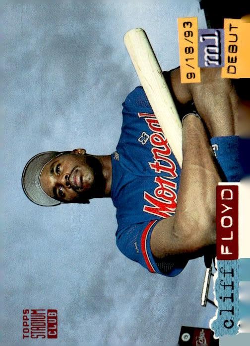 1994 Stadium Club #127 Cliff Floyd