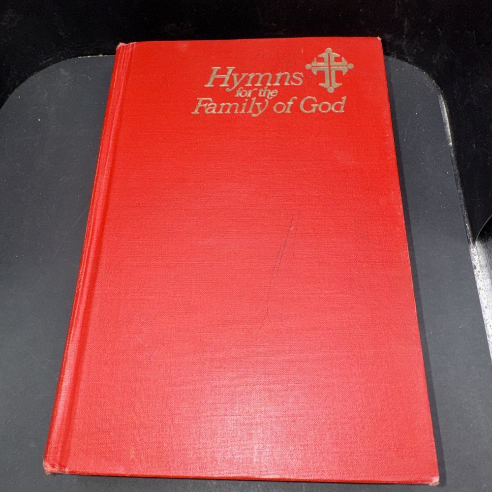 1976 Book Christian Hymns For The Family Of God Religious Church Worship Christ