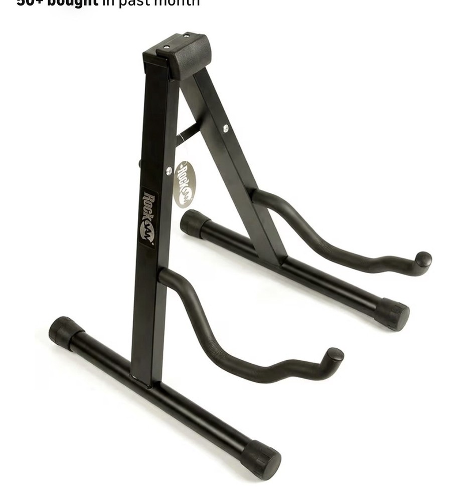 AmazonBasics GFS70 Guitar Folding A-Frame Stand for Acoustic and Electric...