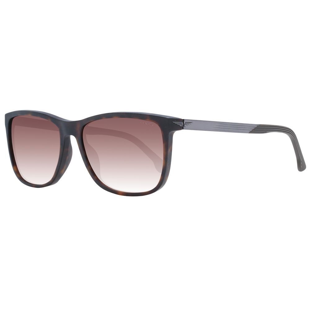 Stylish Police Brown Men’s Aviator Sunglasses for Everyday Wear