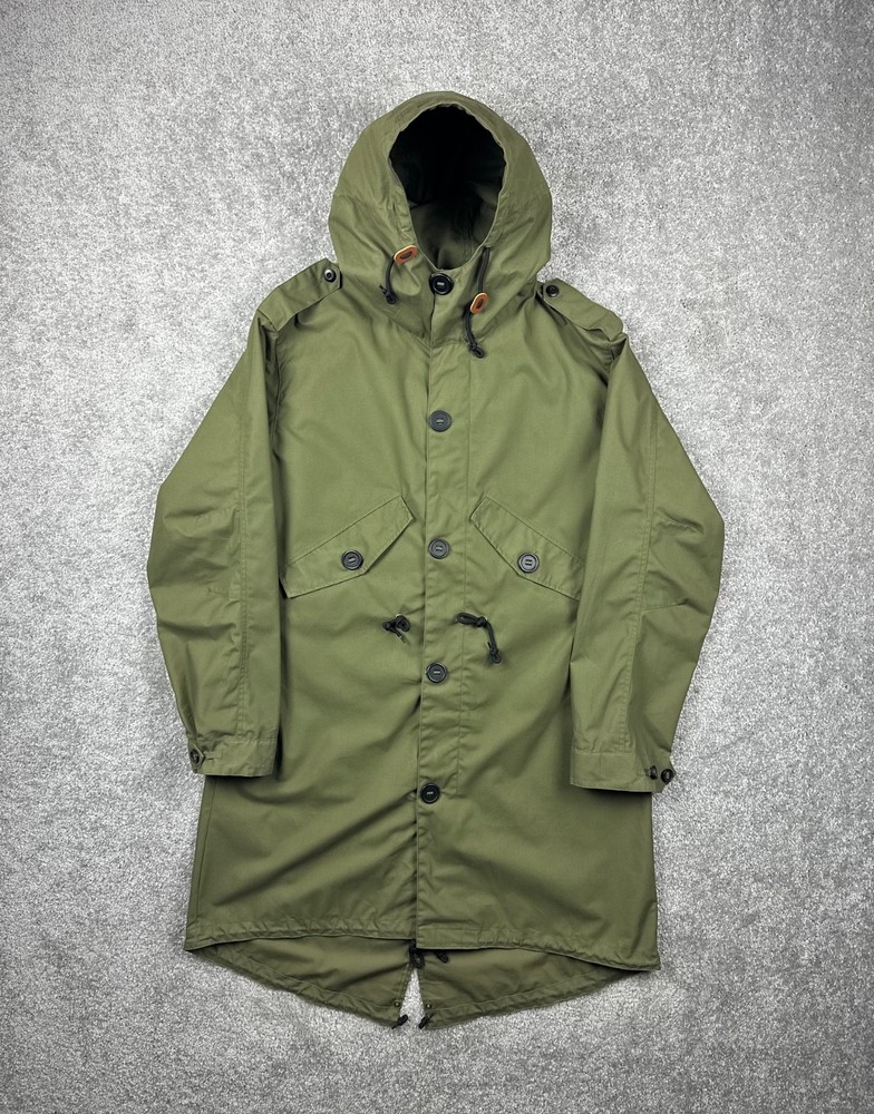 Varusteleka Men’s Military Parka Jacket Green Size XL