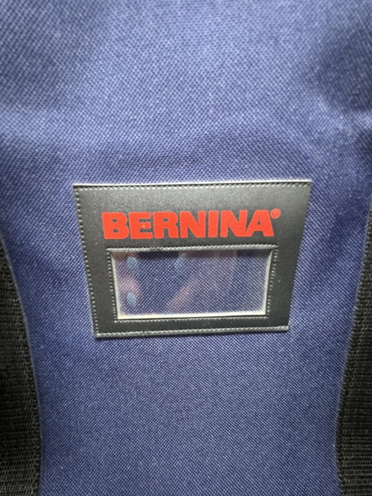 BERNINA Soft Cover Storage Bag Blue 16x12x10 for Accessories