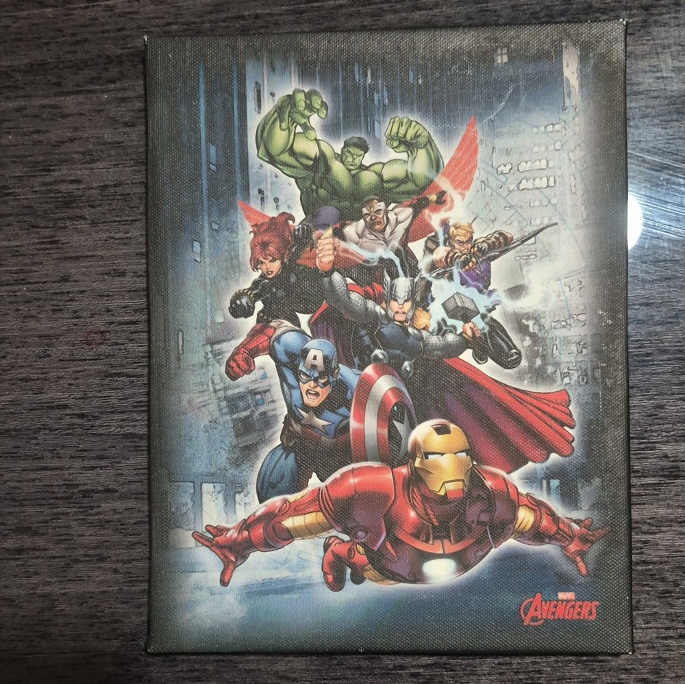 Marvel Avengers Canvas Poster Small Unframed Iron Man Captain America Thor Hulk