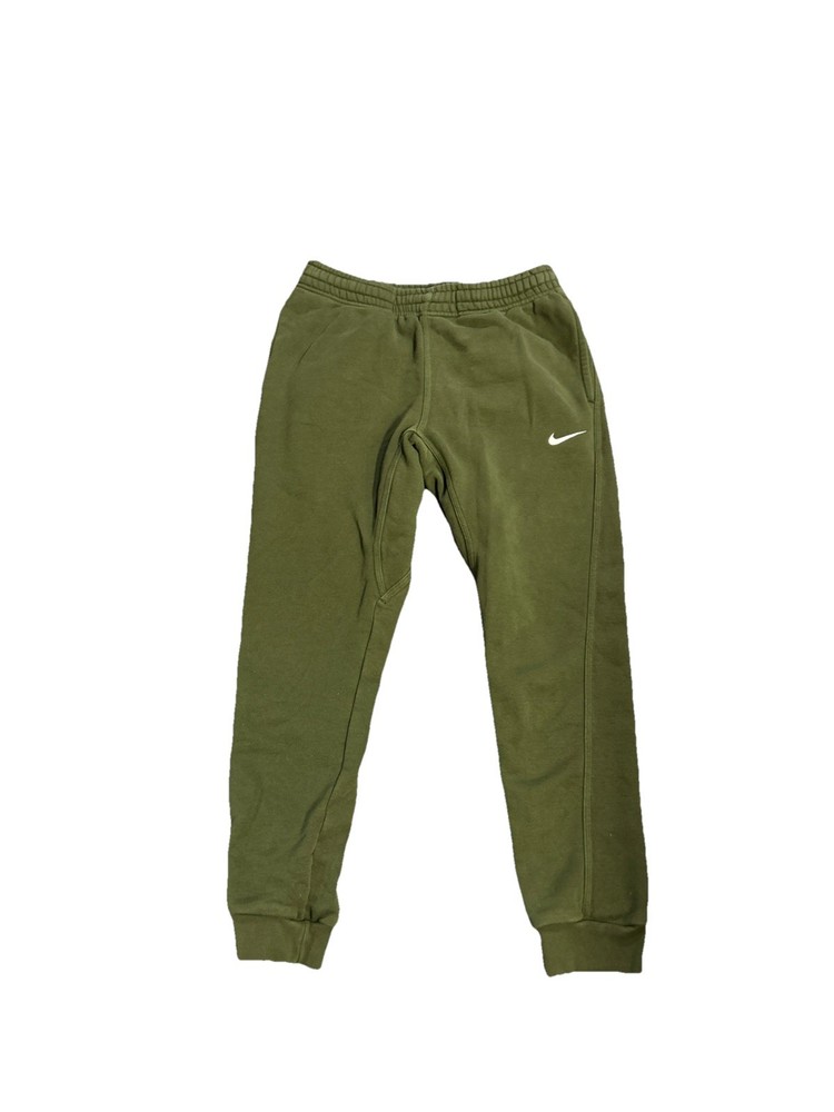 Y2k Nike Sportswear Fleece Club Joggers Mens Medium Drawstring Swoosh Sweatpants
