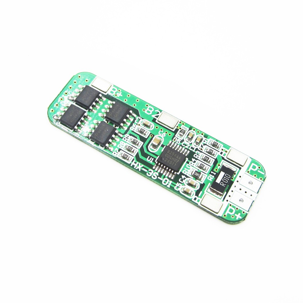 4A-5A PCB BMS Protection Board For 3 Packs 18650 Li-ion lithium Battery Cell 3S
