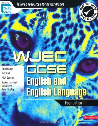 WJEC GCSE English and English Language: Foundation Student Book