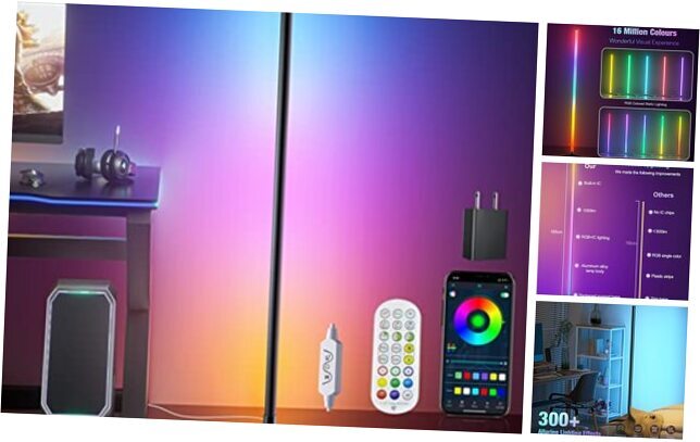 LED Corner Floor Lamp: 50