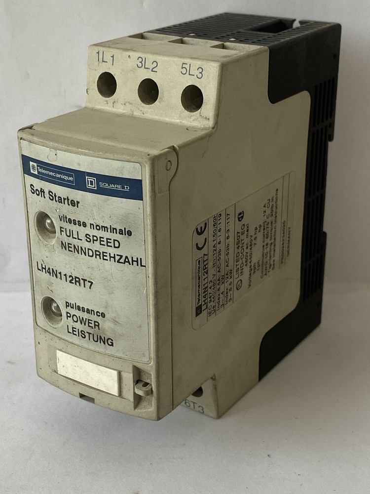 Telemecanique Square D 480V 12A Soft Starter Lh4N112Rt7