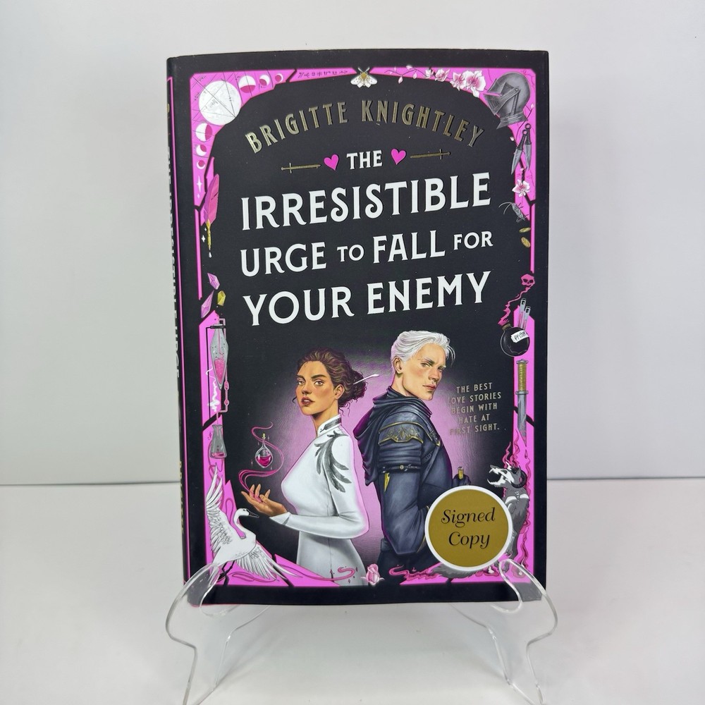 The Irresistible Urge To Fall For Your Enemy Brigitte Knightley B&N SIGNED