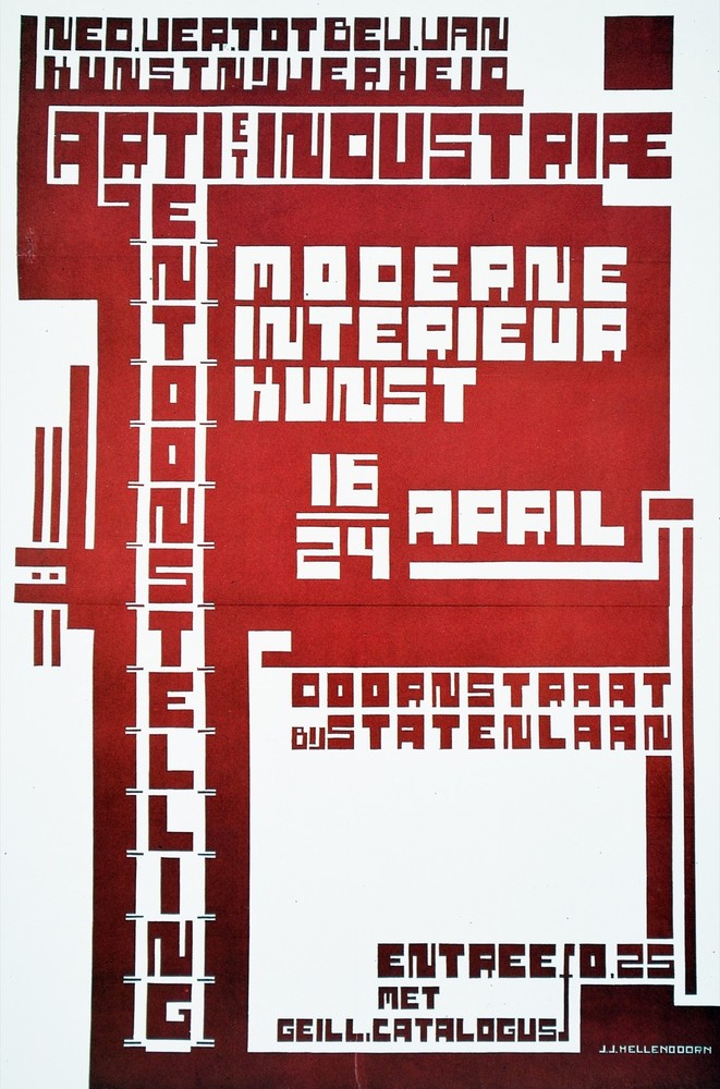 Art et Industrie Moderne Decorative Poster. Home Graphic Art Design. 3876