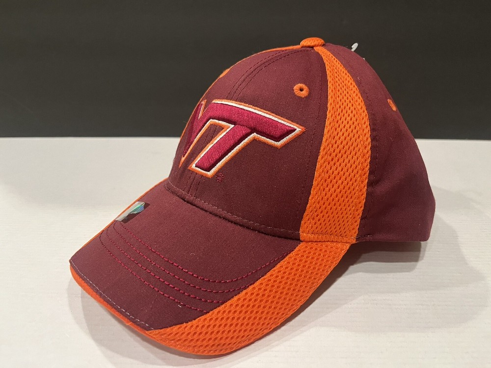 Virginia Tech Hokies Hat Cap Adult Football Strap Back Collegiate Licensed