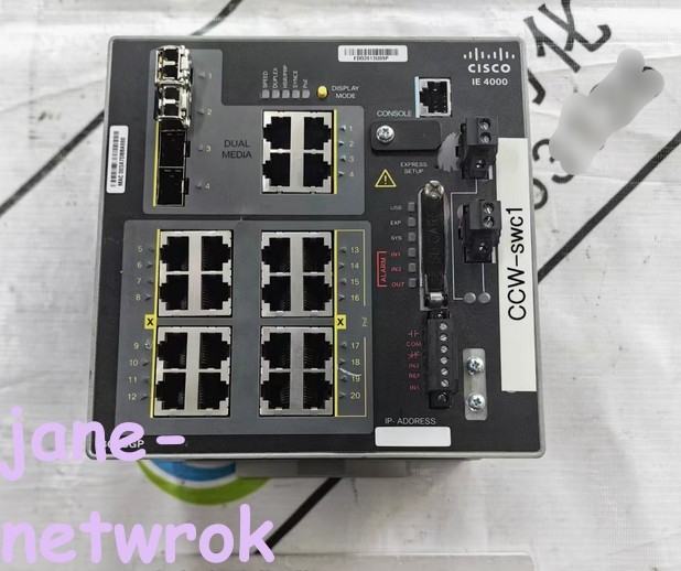 1pc for 100% test  IE-4000-8GT8GP4G-E  (by Fedex or DHL 90days Warranty) *vb
