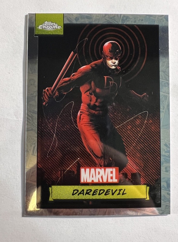2024 Topps Chrome Marvel #30 Daredevil base card