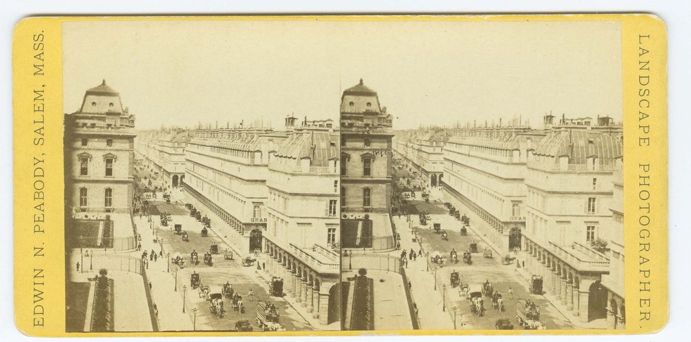 G2158~ MASSACHUSETTS – Boston – c.1870s Stereoview – Edwin Peabody