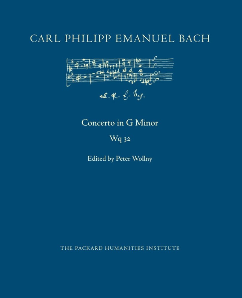 Carl Philipp Emanuel Bach Concerto in G Minor, Wq 32 (Paperback)Another great item from Rarewaves USA | Free delivery!