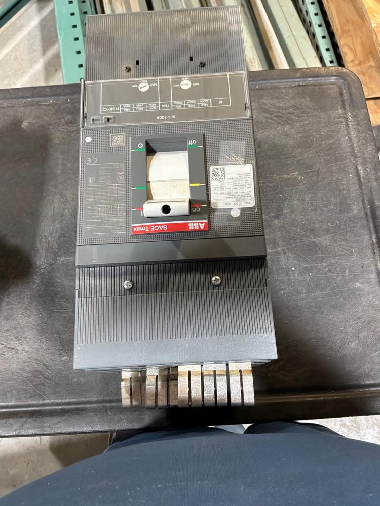 ABB SACE TMAX XT5N 400 XT5NU340ABNF000XXX 3 Pole 400 Amp 600v Circuit Breaker
