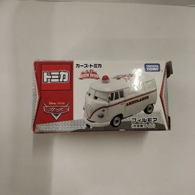 Takara Tomy Tomica Cars Fillmore Ambulance Type Rescue Go! Go! Disney