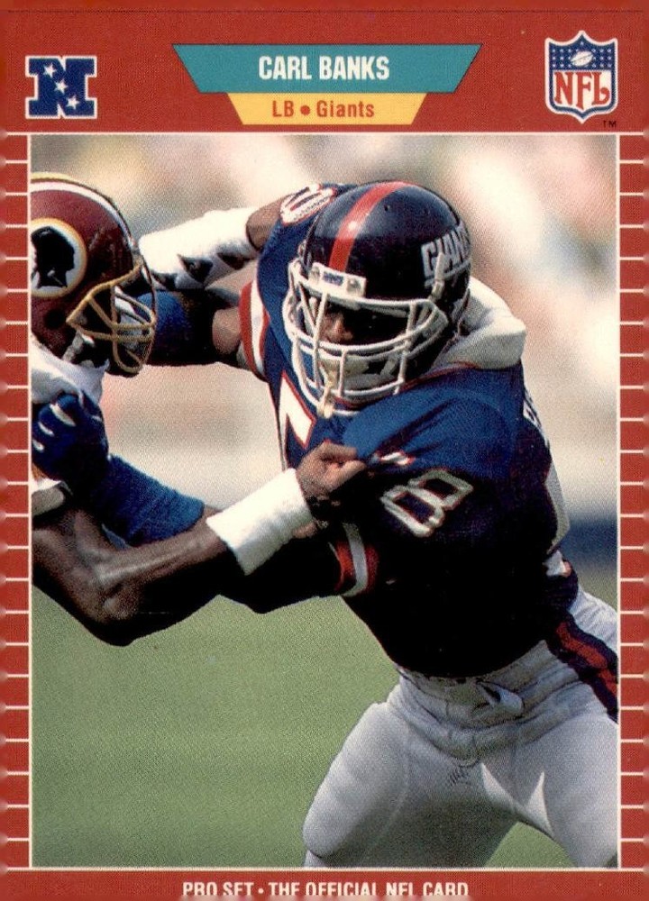 1989 Pro Set - Carl Banks #280