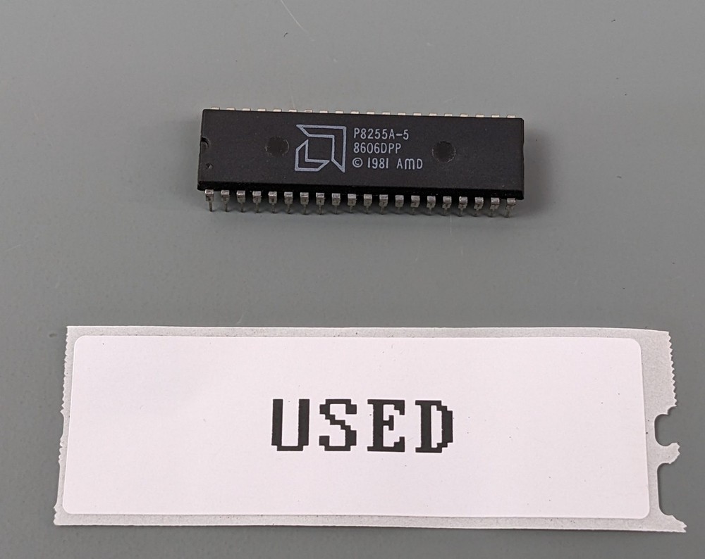AMD P8255A-5 Programmable I/O Port IC, (Like Intel 8255)