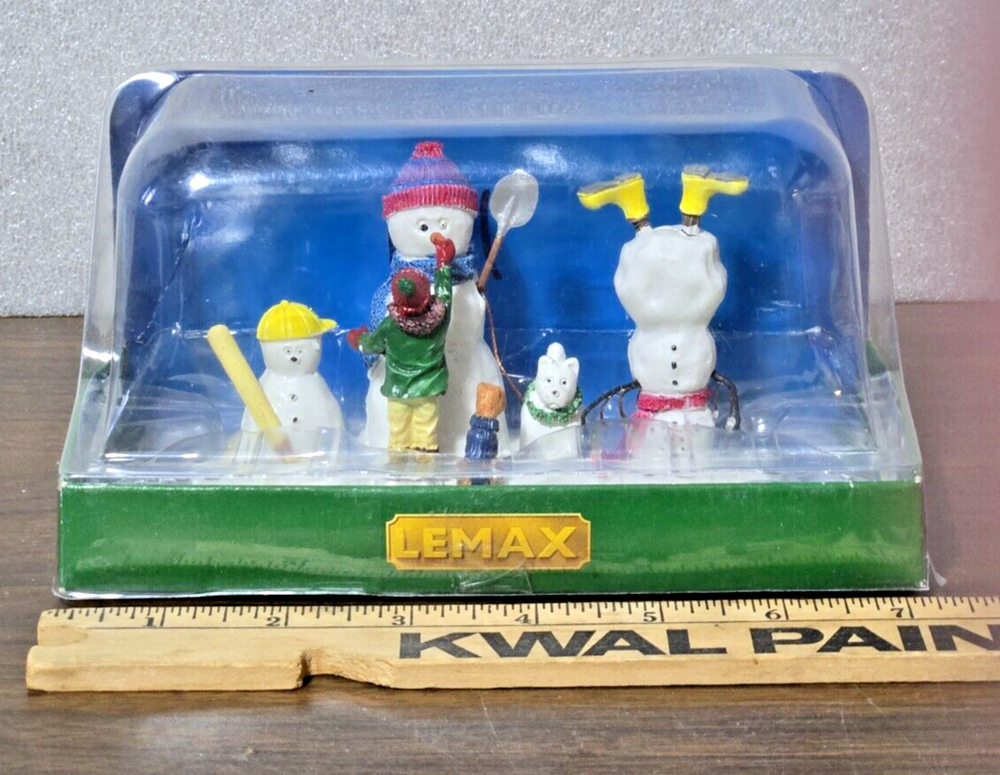 LEMAX Snowman Village Tabletop Christmas Decoration-image