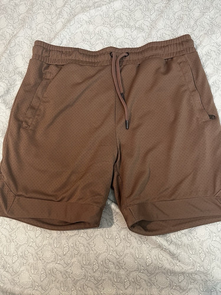 Maison Article Shoe Palace Mesh Shorts XL Mauve Drawstring Athletic Shorts As-Is