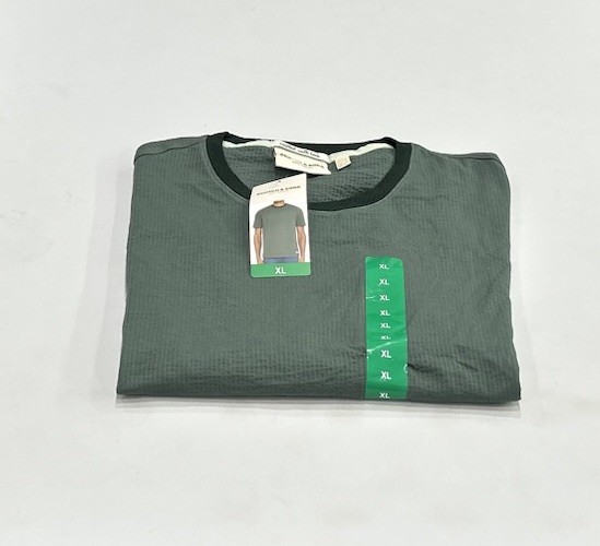 Scotch & Soda Amsterdam Men’s Short Sleeve Tee Shirt, Green, Size XL