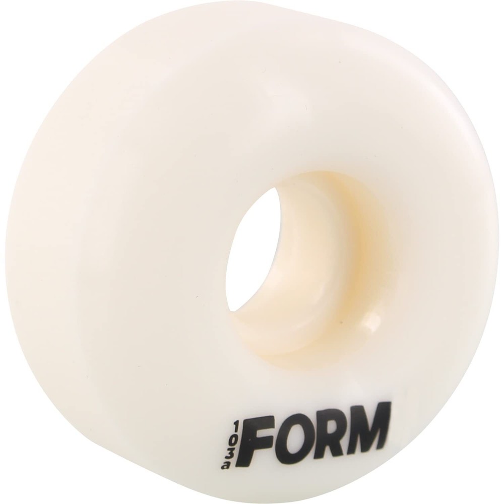 Form Solid 52mm White Skateboard Wheels (Set of 4)
