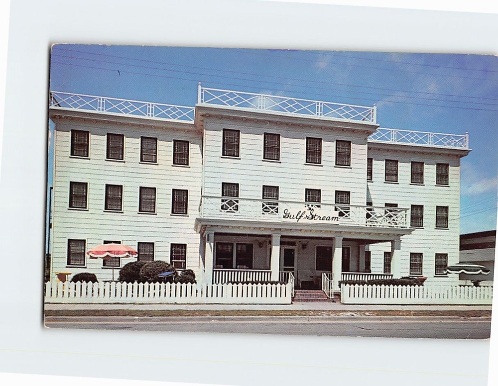 Postcard The Gulf Stream Hotel Virginia Beach Virginia USA