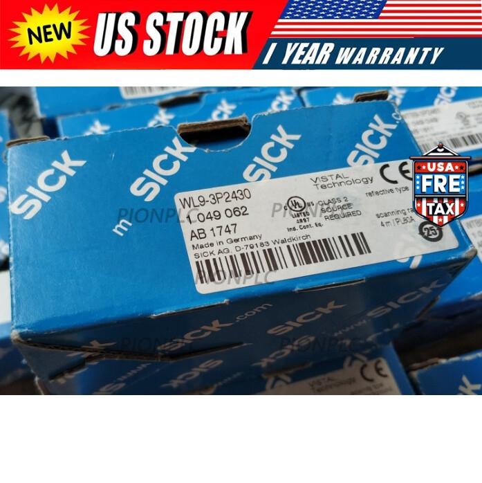 1pcs New Sick WL9-3P2430 1049062 Photoelectric switch Sensors Fast Delivery