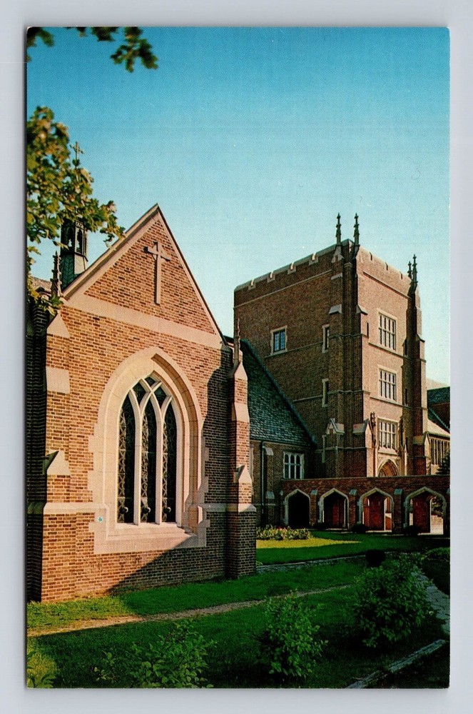Erie PA-Pennsylvania, Glenwood Hills, Mercyhurst College, Vintage Postcard