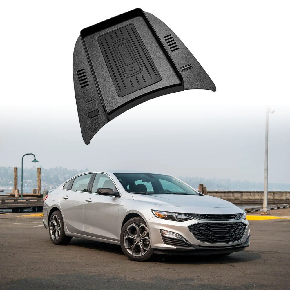 Wireless Car Center Console Charger Pad Fit For 2016-2022 Chevrolet Malibu XL