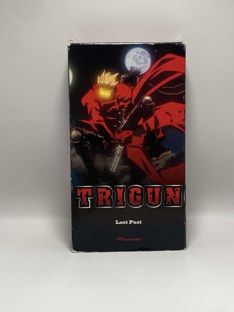 Trigun Lost Past Episodes 5-7 VHS Tape English Dubbed 1998 Pioneer Entertainment