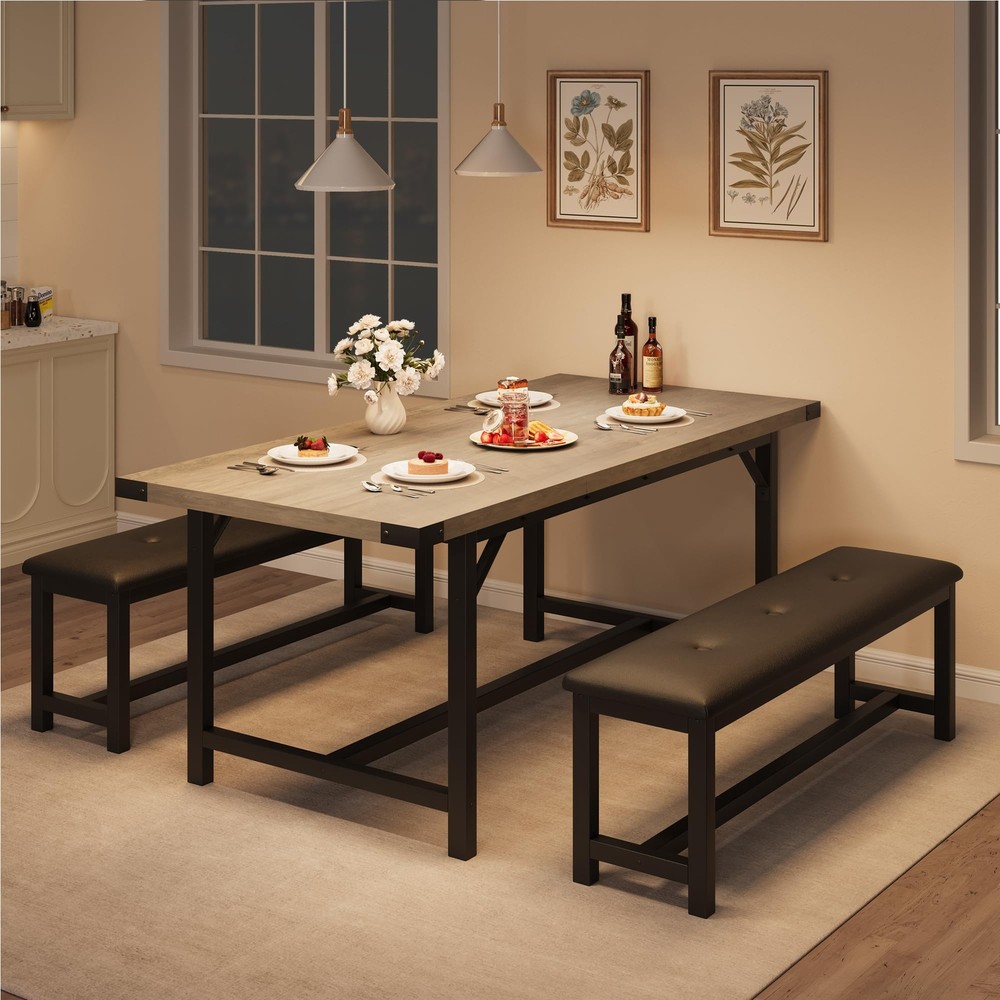 Dining Table Set for 4-6,63