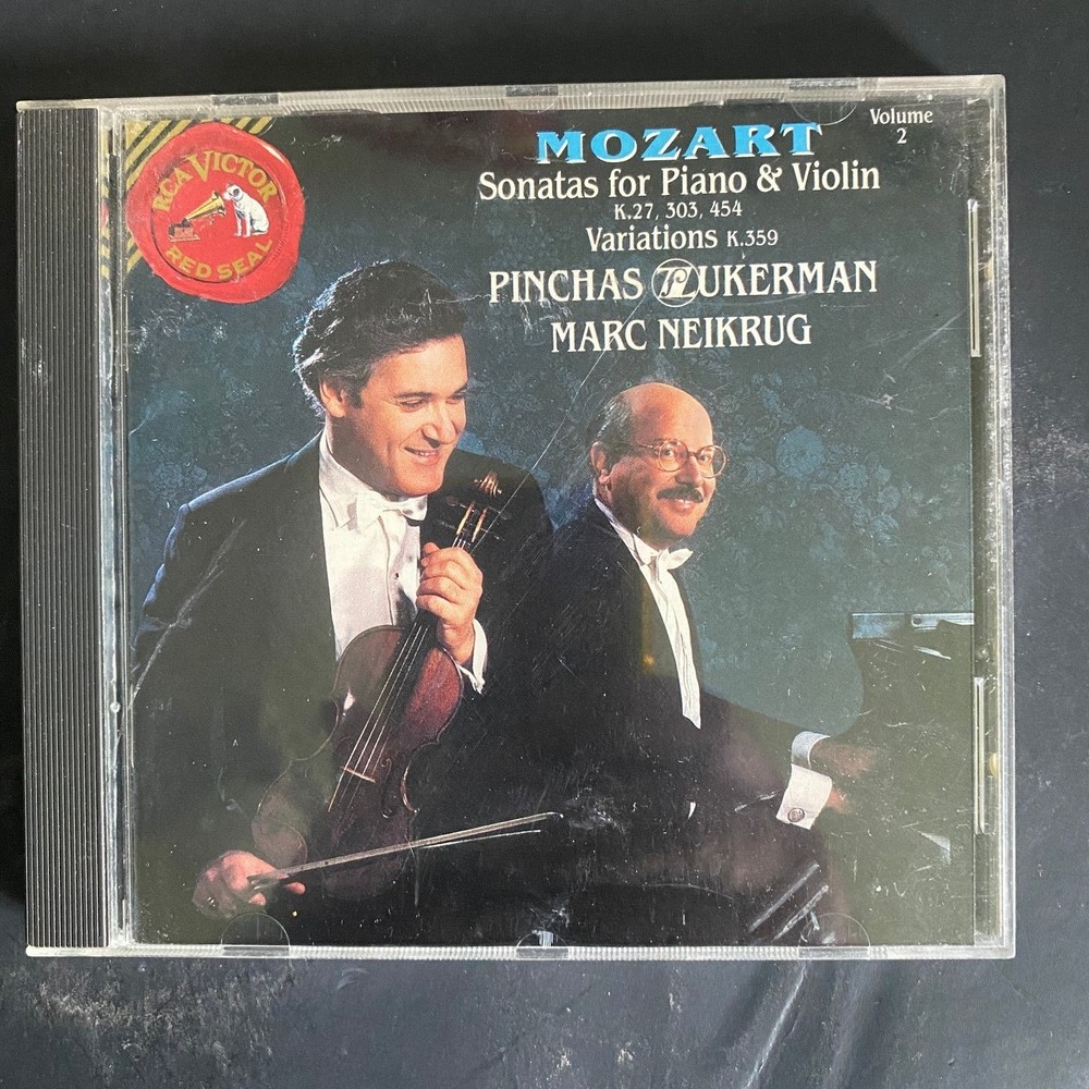 Mozart – Sonatas for Piano & Violin Vol 2 CD Classical RCA Victor