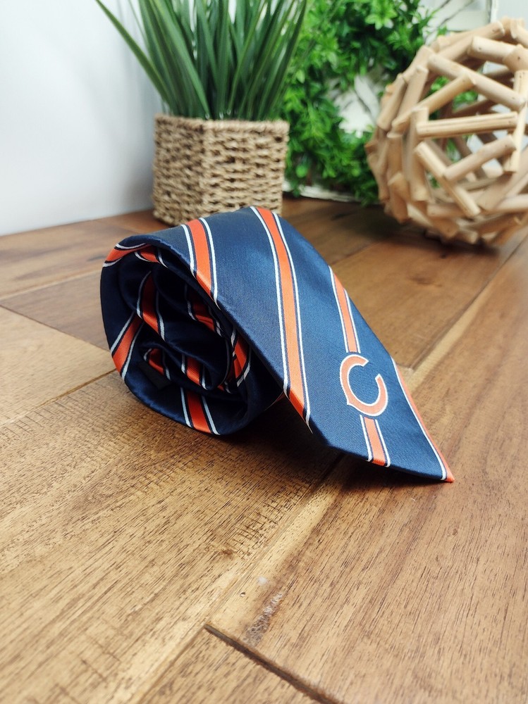 NFL Chicago Bears Woven Necktie - Men's Necktie - Tie