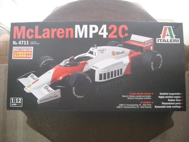1/12 Italeri McLaren MP4/2C #df5b12
