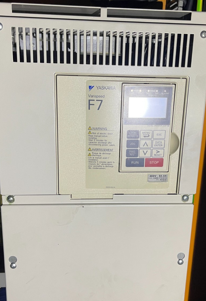 Yaskawa Varispeed F7 Cimr-F7U4030 480V 60.0A
