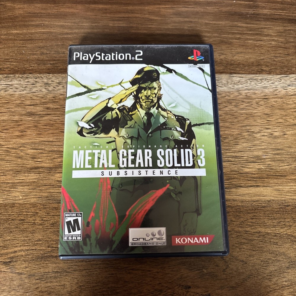 Metal Gear Solid 3: Subsistence (Sony PlayStation 2, 2006)