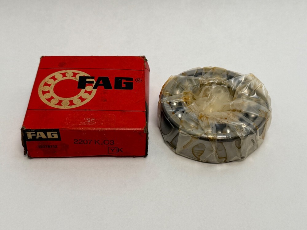 FAG 2207KC3 Self Aligning Bearing 2207-K-C3 35x72x23 mm