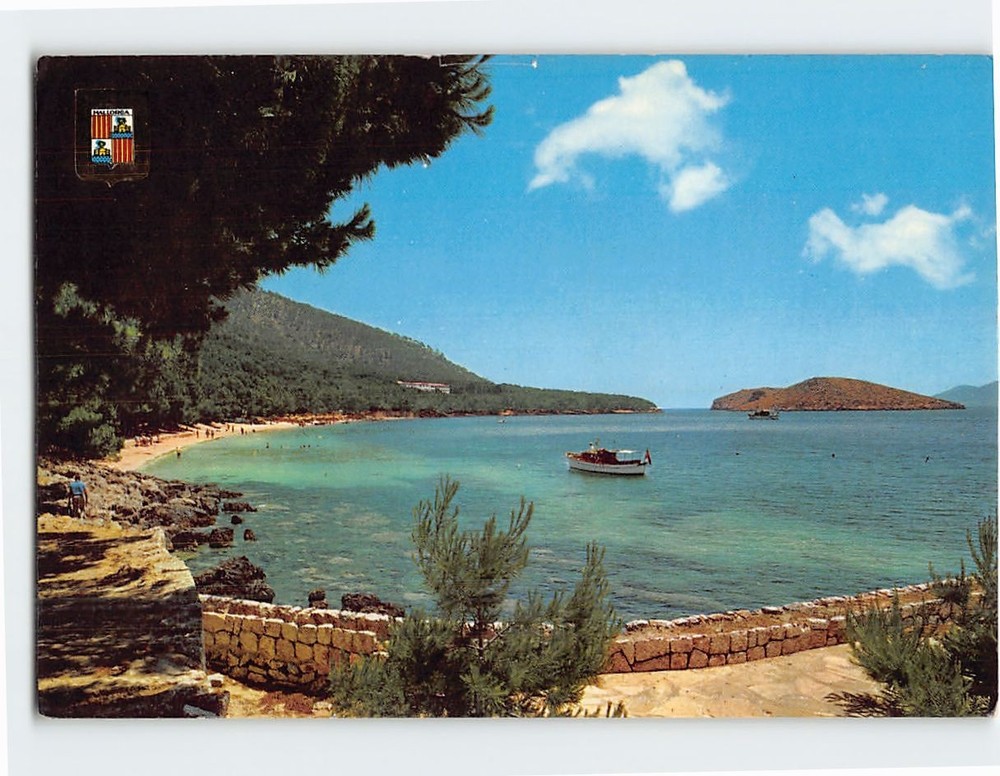 Postcard Formentor Beach Mallorca Spain