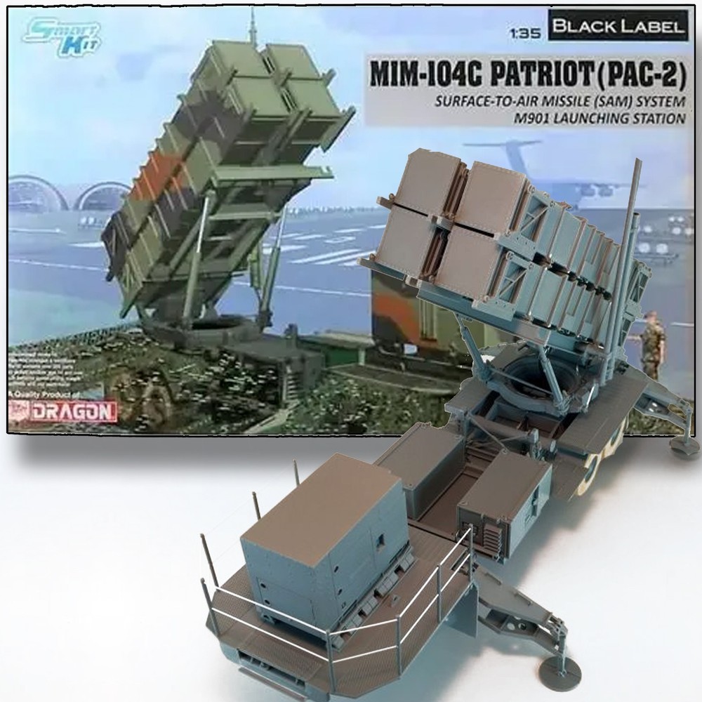 Dragon 3604 1/35 Mim-104C Patriot (Pac-2) Sam Missile System Model Kit