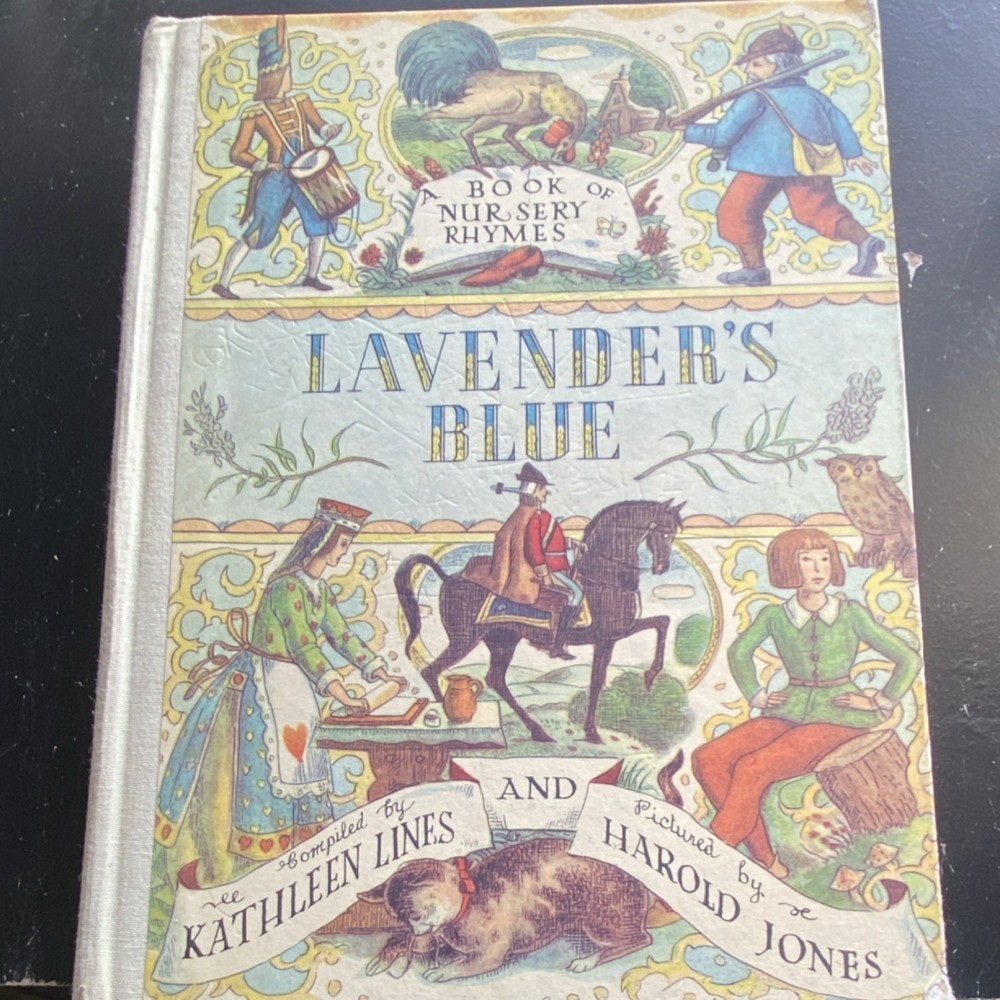 Oxford Univ Press Lavender's Blue Nursery Rhymes Hardcover Lines & Jones