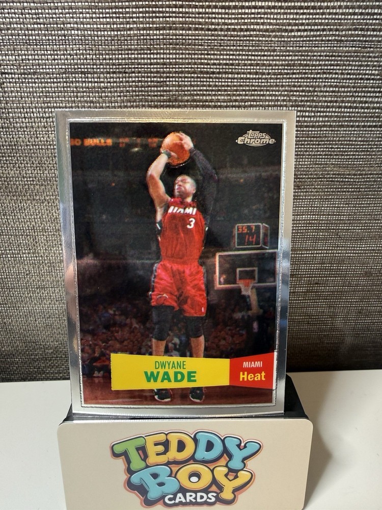 2007-08 Topps Chrome - Dwyane Wade #3 Refractor