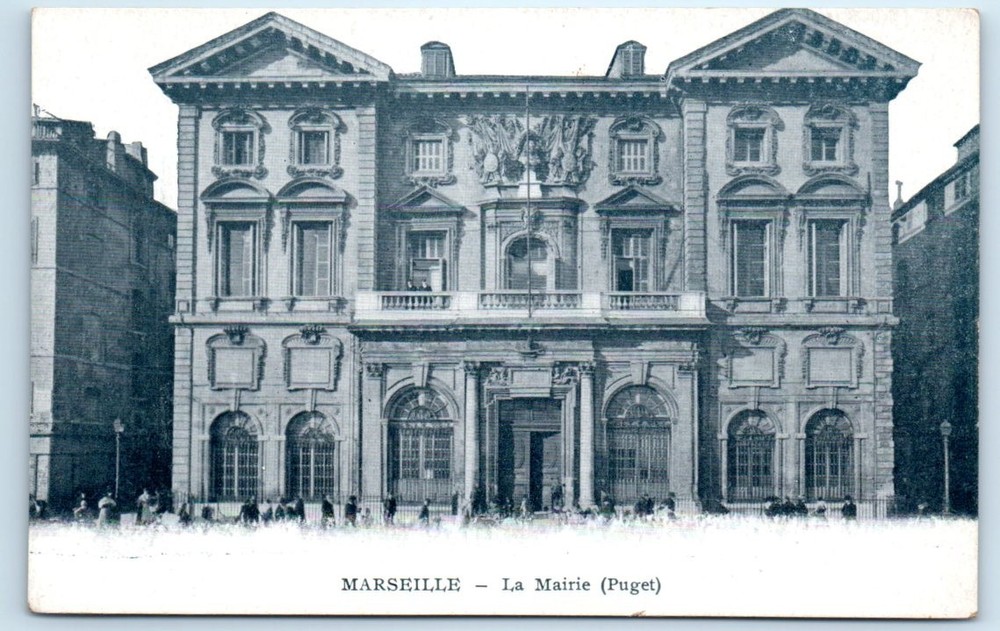 La Mairie Puget - Marseille FRANCE Postcard