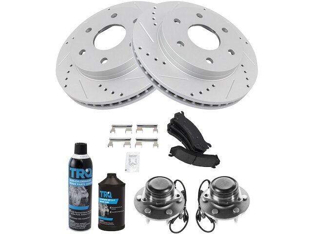 2003-2005 Savana 2500 Front Brake Pad Rotor & Wheel Hub Kit 44BNXZ