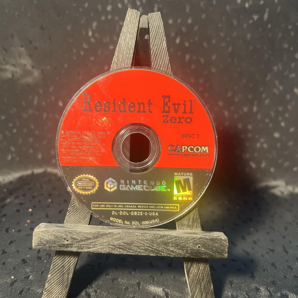 Gamecube Resident Evil | Disc Two Only | Disc 2 Replacement Game