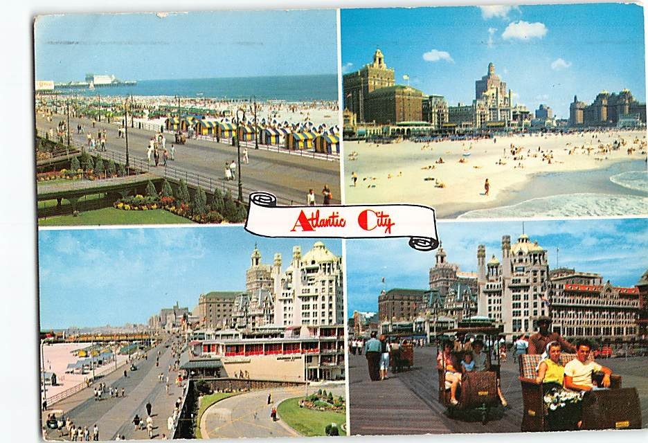 Postcard Atlantic City New Jersey USA