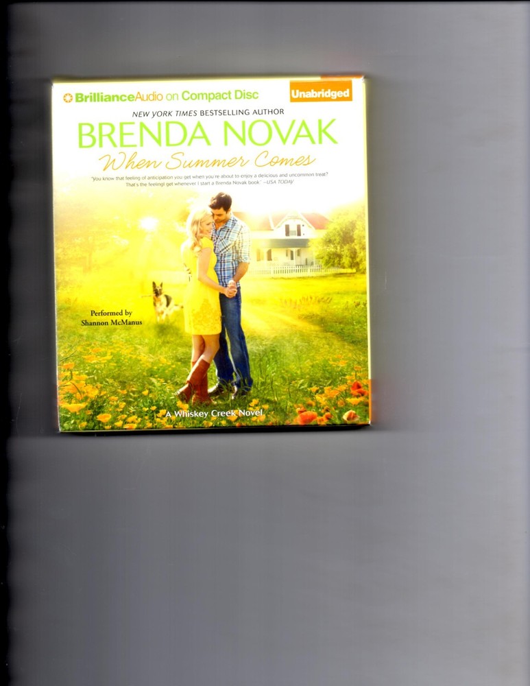 Whiskey Creek Ser.: When Summer Comes by Brenda Novak (2013, Compact Disc,...